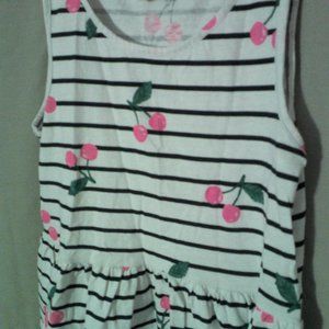 Cherries Design Casual Dress